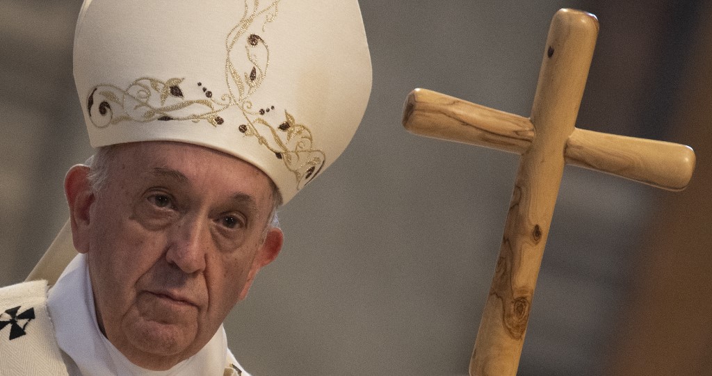 Papa Francisco, jerarca de la Iglesia Católica. / AFP