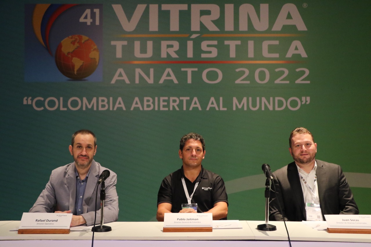 PriceTravel Holding participó en la edición número 41 de la Vitrina Turística de Anato.