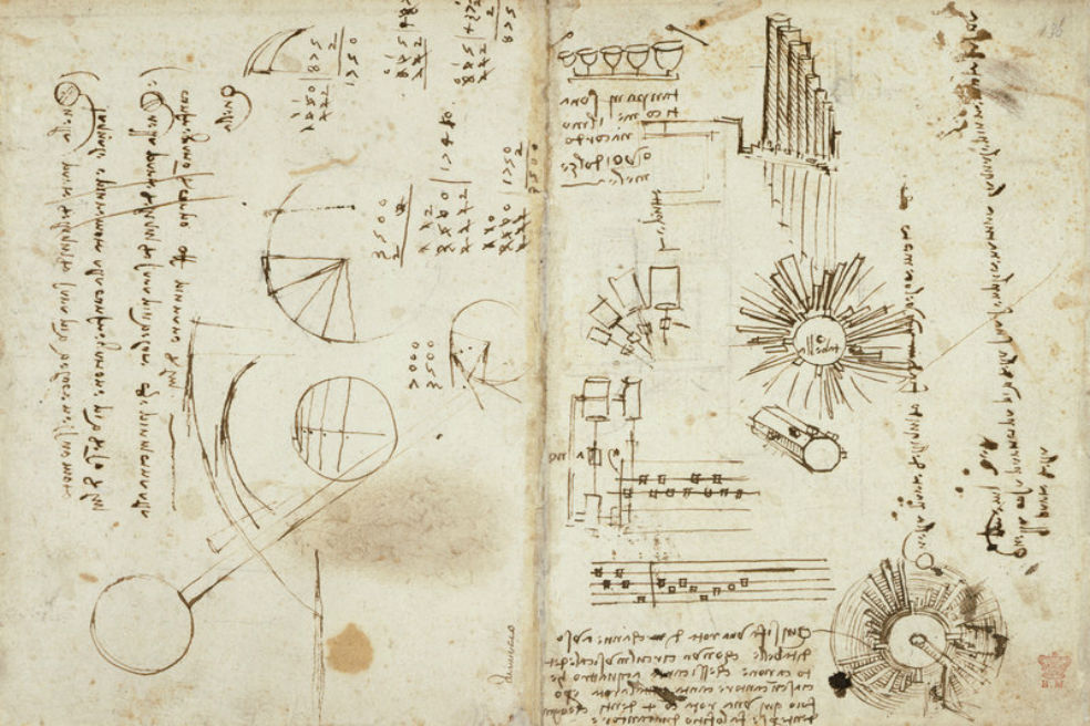 Digitalizan la obra de Leonardo Da Vinci