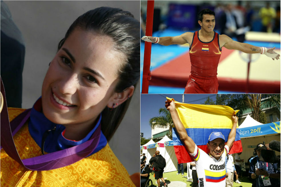 Los abanderados de Colombia desde los Juegos Olímpicos de Barcelona 1992
