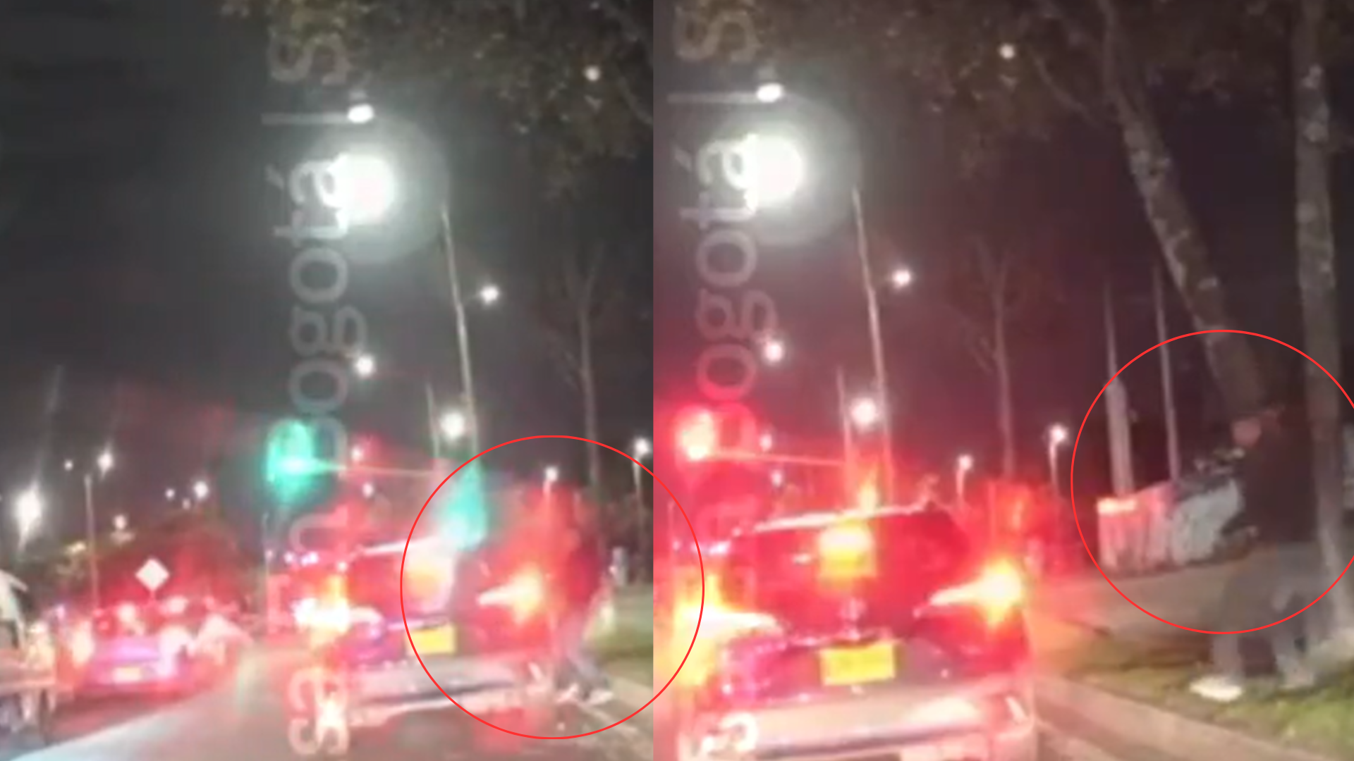 Ladrón ‘rompevidrios’ aprovechó semáforo para robar a conductor (video)