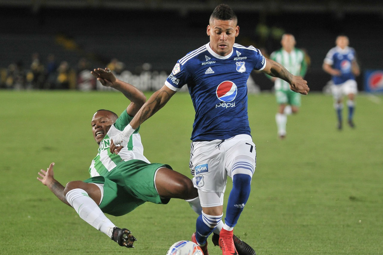 Sin goles primer partido de la Superliga entre Millonarios y Nacional