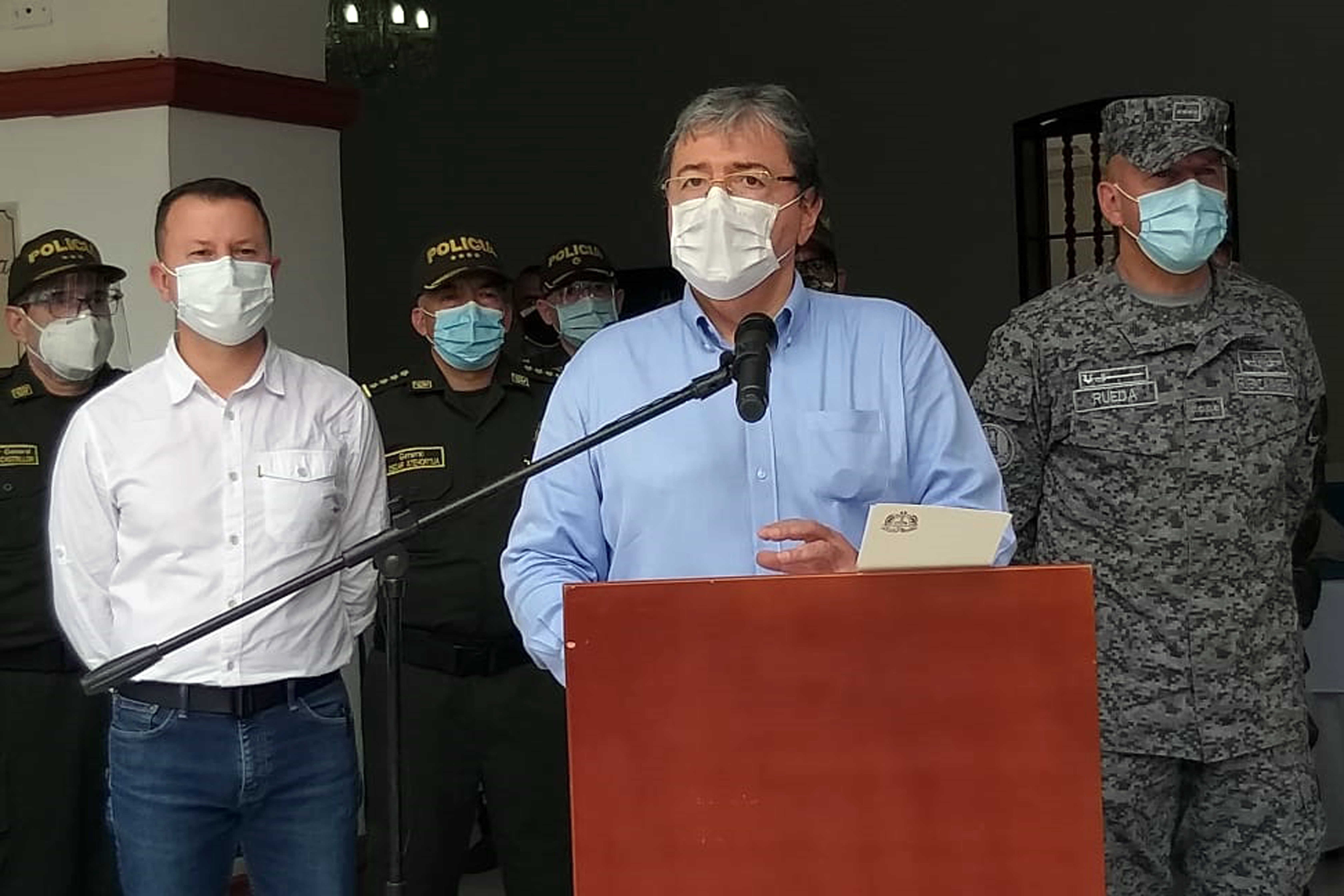 Ministro de Defensa pide perdón por los abusos en el caso de Javier Ordóñez