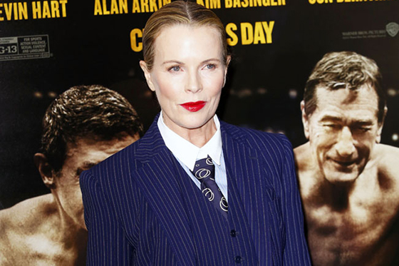 Kim Basinger firma un contrato como modelo a los 60 años