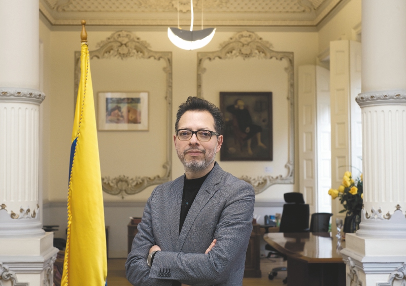 Juan David Correa, ministro de Cultura, habla de la crisis en el Museo Nacional
