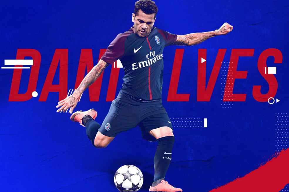 Dani Alves, nueva contratación del París Saint Germain