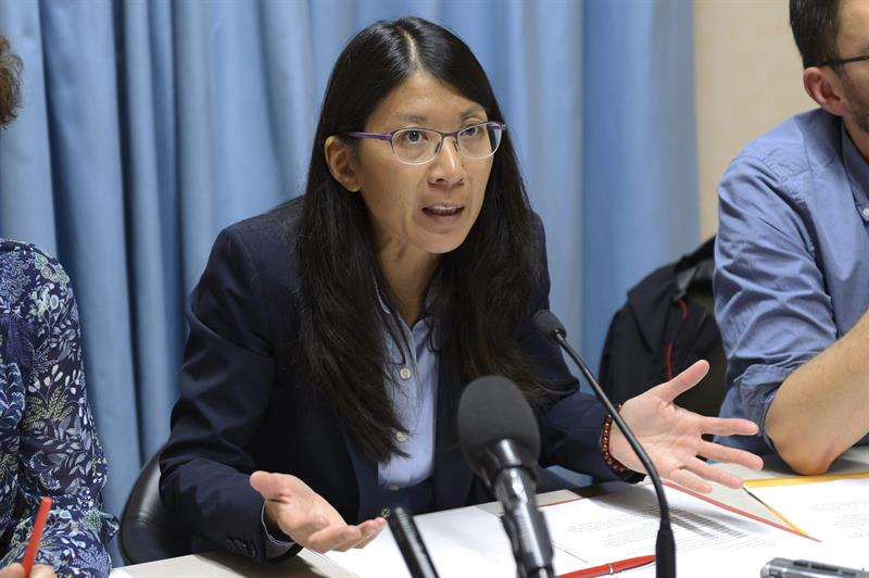 La presidenta de MSF International, Joanne Liu ha desmentido que hubiera combatientes talibanes en el hospital de Kunduz, que fue bombardeado por fuerzas estadounidenses. EFE