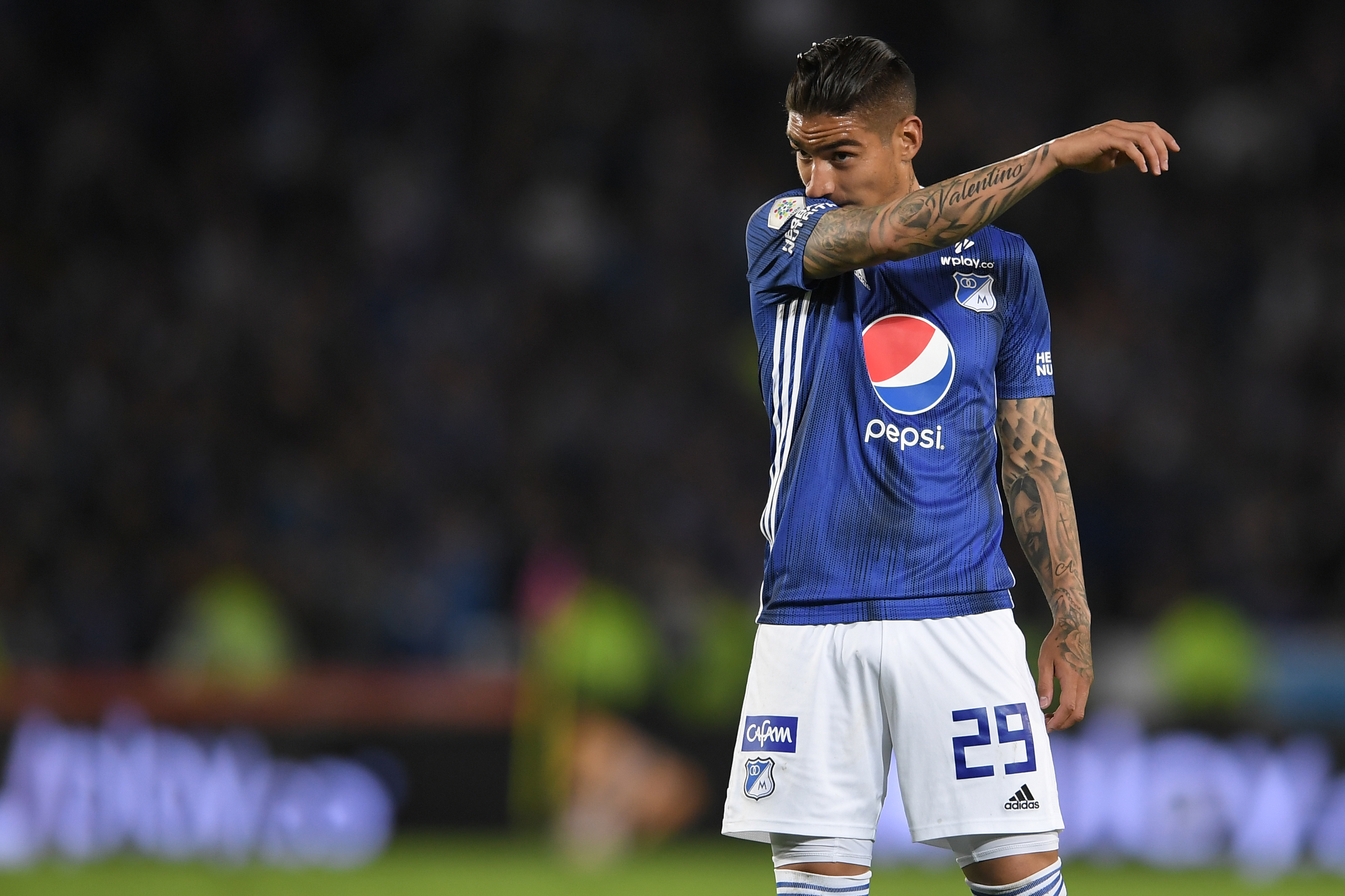 ¿Cristian Arango podría jugar el duelo de vuelta entre Millonarios y Tolima?