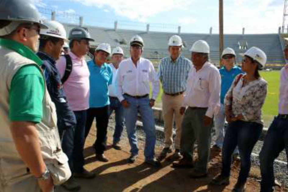 Avanzan obras para los Juegos Nacionales 2015