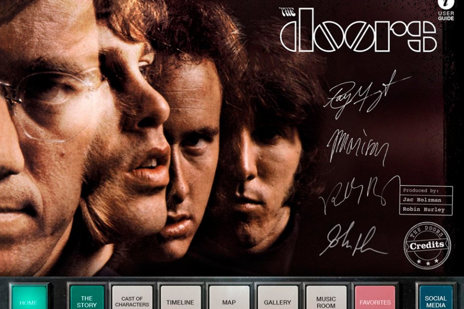 The Doors lanza aplicación con contenido inédito