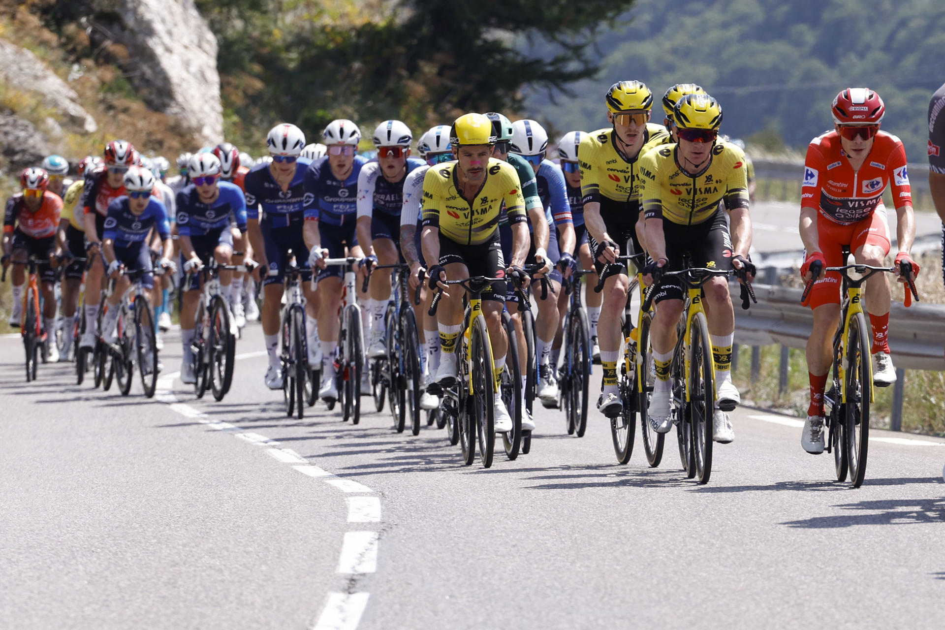 Así quedó la clasificación general de la Vuelta a España tras la etapa 12