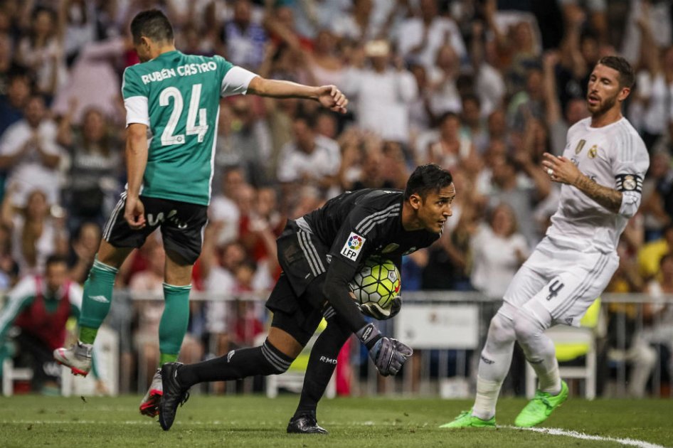 Keylor Navas se reúne con Rafa Benítez en Valdebebas