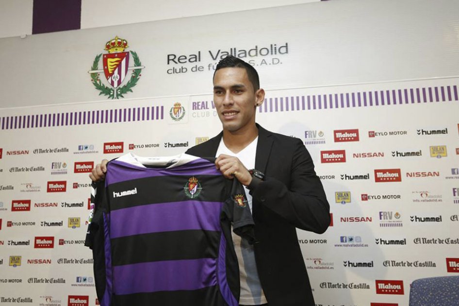 El colombiano Alcatraz García no continuará con el Valladolid