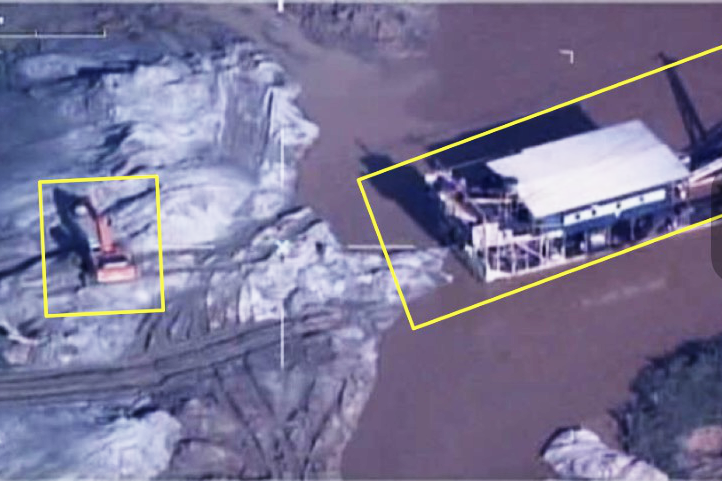 Diez capturados en operativo contra la minería ilegal en Antioquia