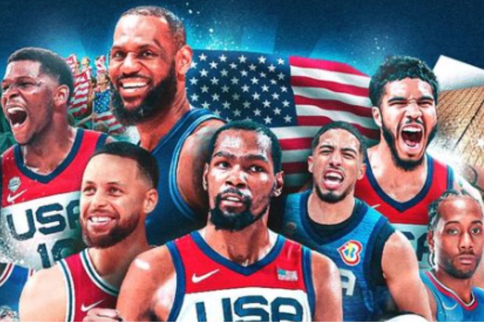 El "Dream Team" de Estados Unidos que busca el oro en los Juegos Olímpicos de París 2024.