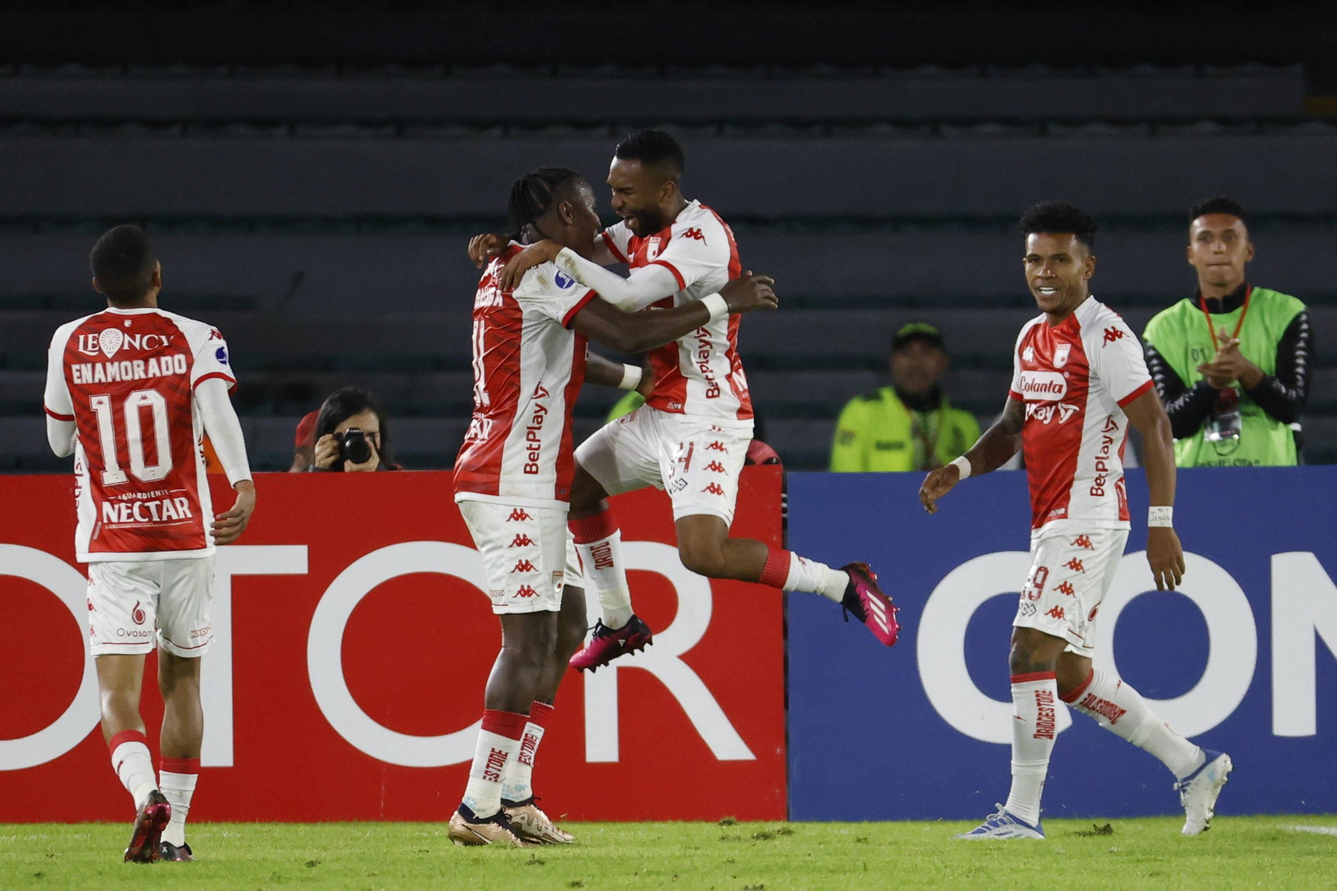 Copa Sudamericana: Hugo Rodallega le dio la victoria a Santa Fe frente a Gimnasia