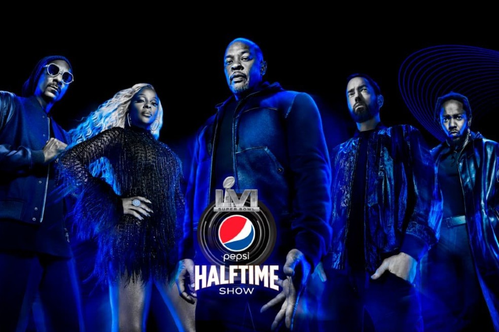 Imagen promocional del Super Bowl 2022.