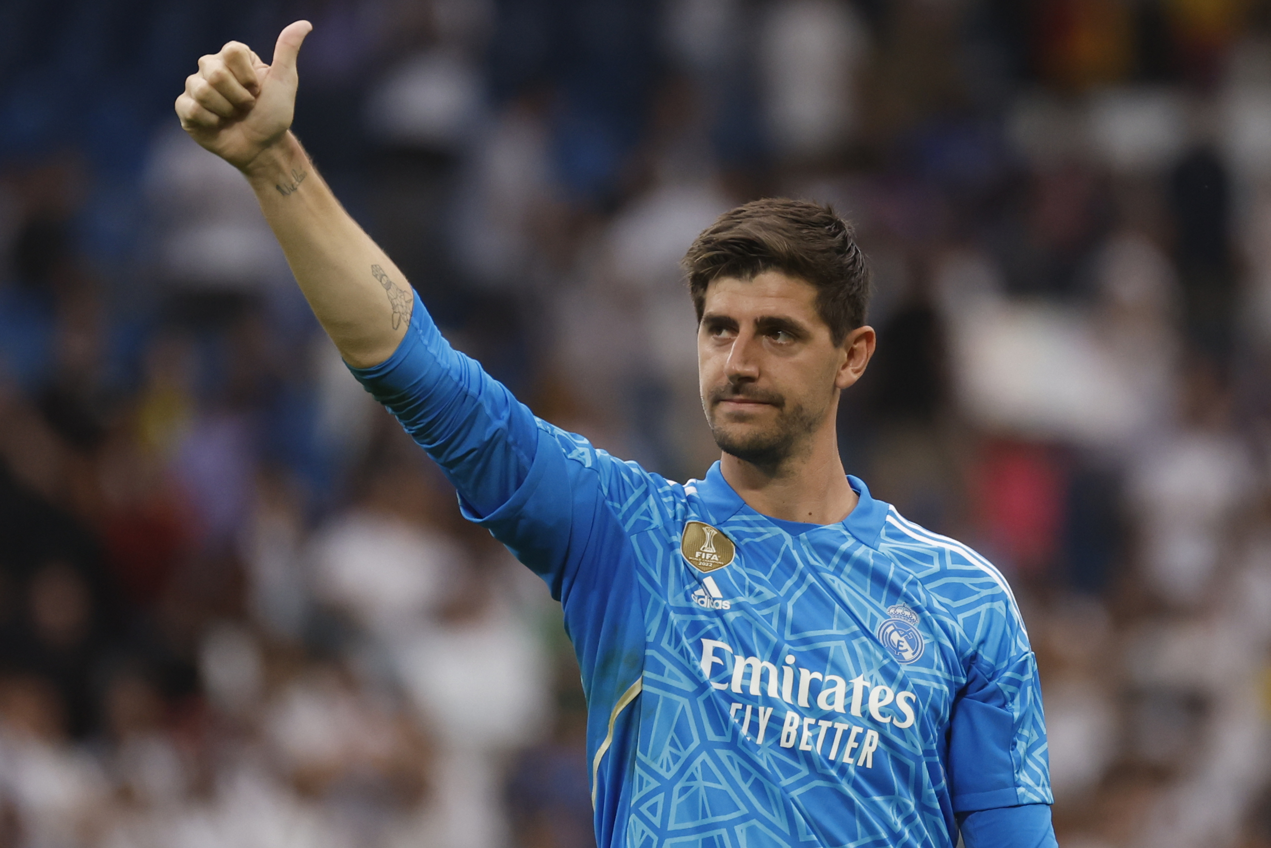 El emotivo mensaje de Florentino Pérez a Courtois, Militao y Güler