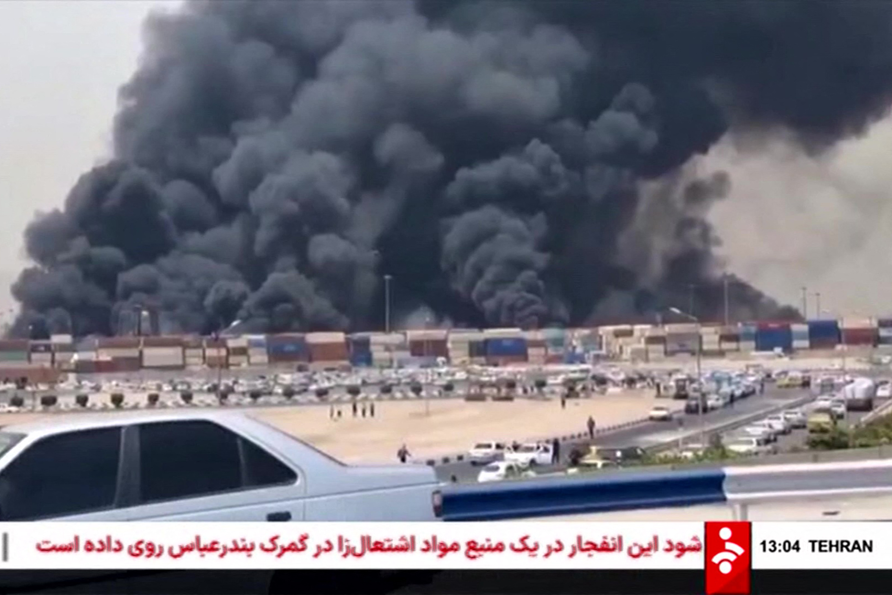 Explosión en un importante puerto de Irán deja al menos 516 heridos