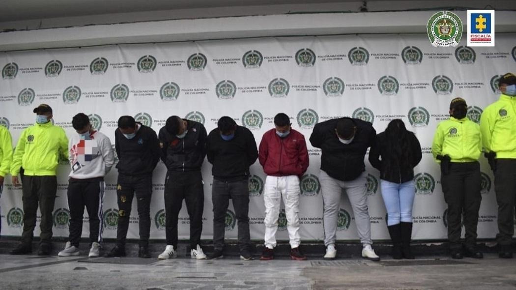Capturan siete personas por robar camiones cargados con cigarrillos en Bogotá
