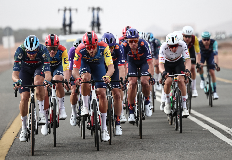 Así van Fernando Gaviria y Sergio Higuita en el AlUla Tour: clasificaciones y próxima etapa