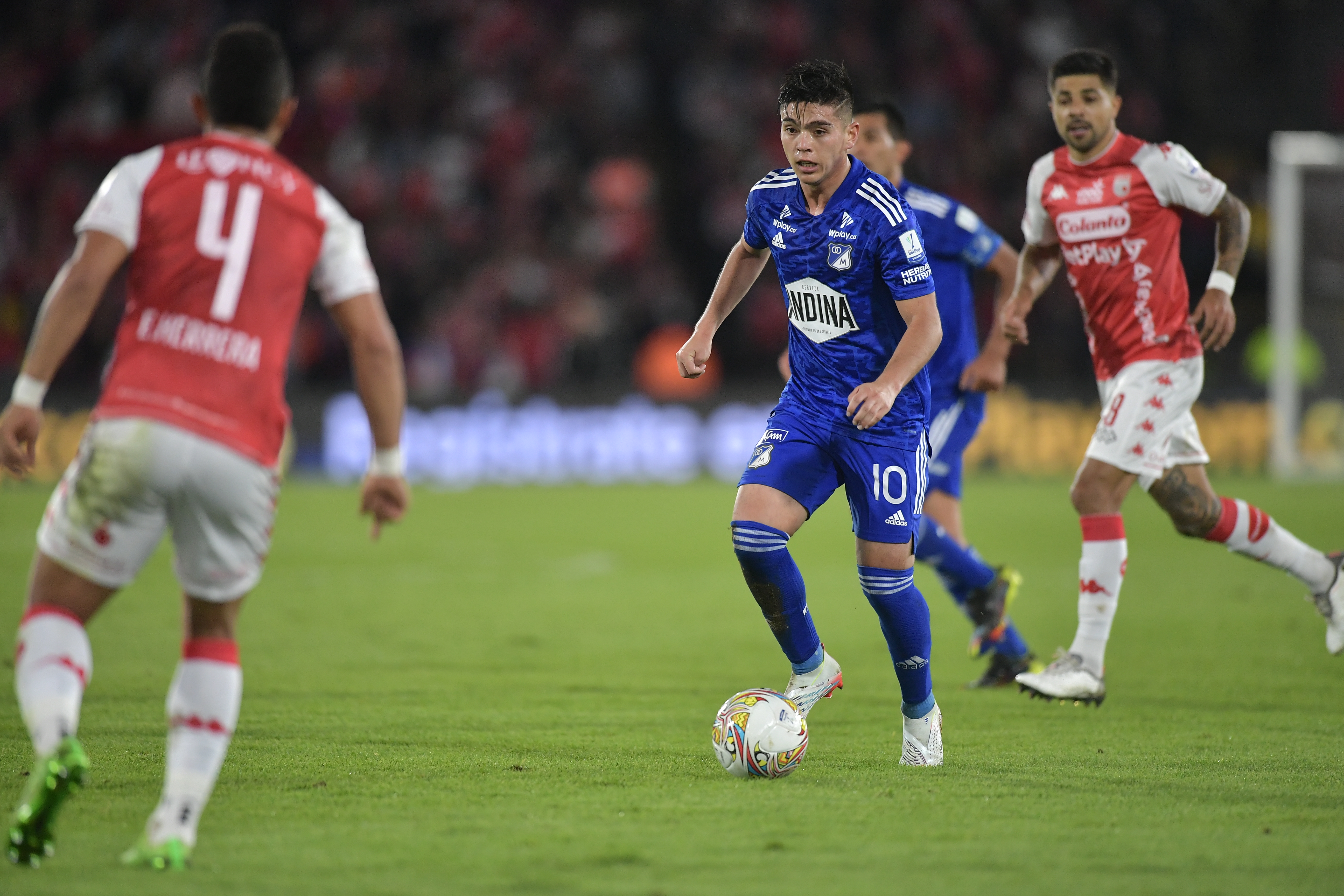 Millonarios y Santa Fe tendrán bajas sensibles para el clásico capitalino