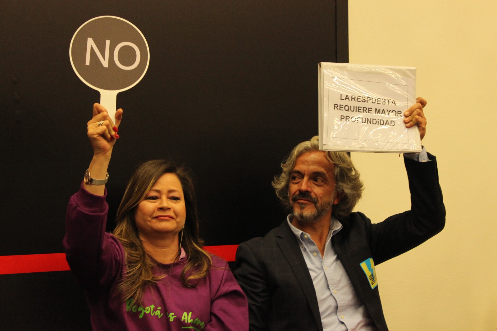 En fotos | Así se vivió el primer debate de precandidatos a la Alcaldía de Bogotá