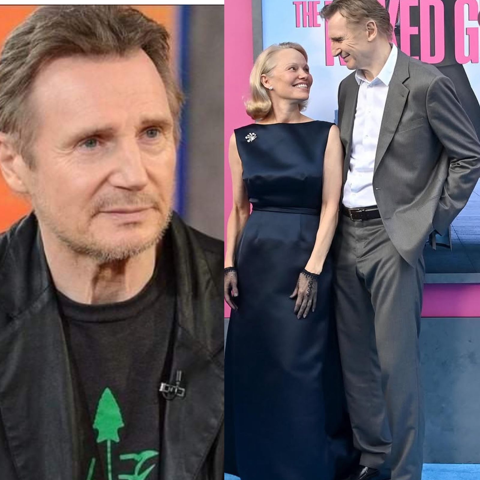 Liam Nesson y Pamela Anderson serían novios: “Están profundamente enamorados”
