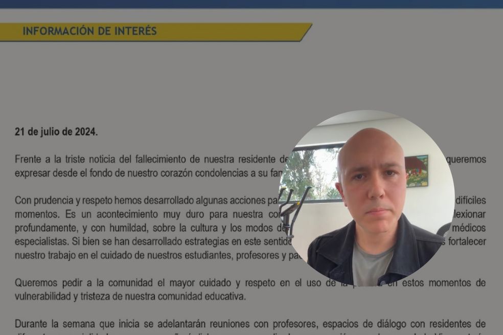 Caso Javeriana | Dr. Carlos Jaramillo dio detalles de su residencia: “Me pegaban”