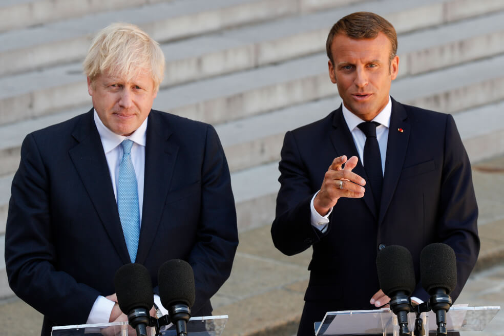 Los primeros tropiezos de Boris Johnson con Alemania y Francia por el Brexit