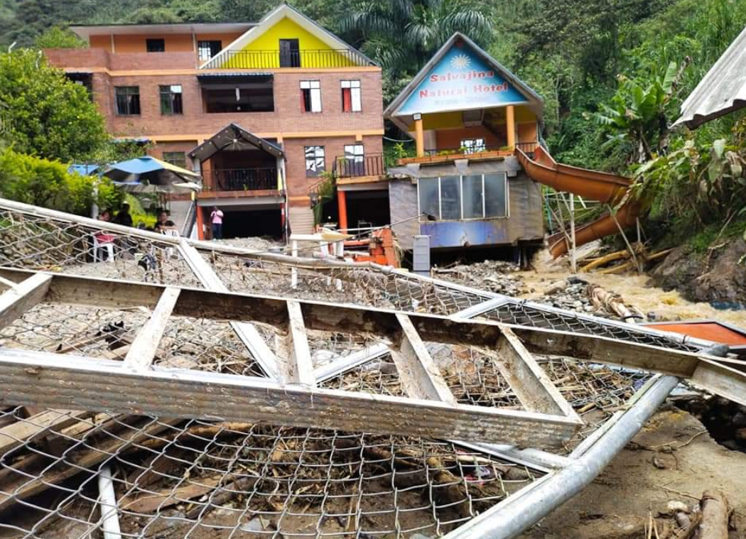 Cerca de 4.000 damnificados dejó desbordamiento de un río en Suárez, Cauca