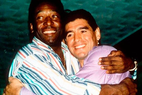 La nueva vida de Pelé: amigo de Maradona y repartidor de pizza