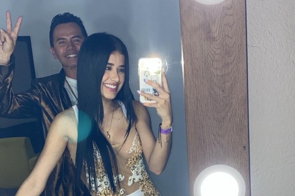 Jenny López, novia de Jhonny Rivera.