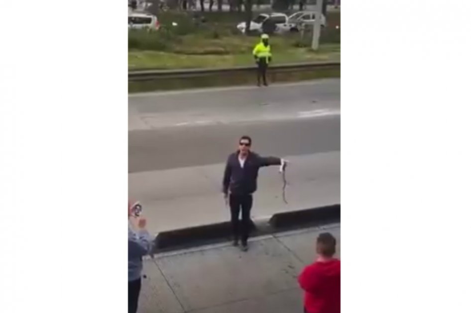 El desesperado discurso del hijo de la mujer que murió en la Autopista Norte de Bogotá