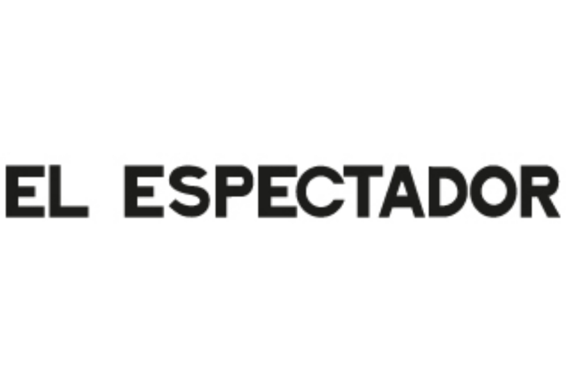 Logo de El Espectador con letra Helvetica.