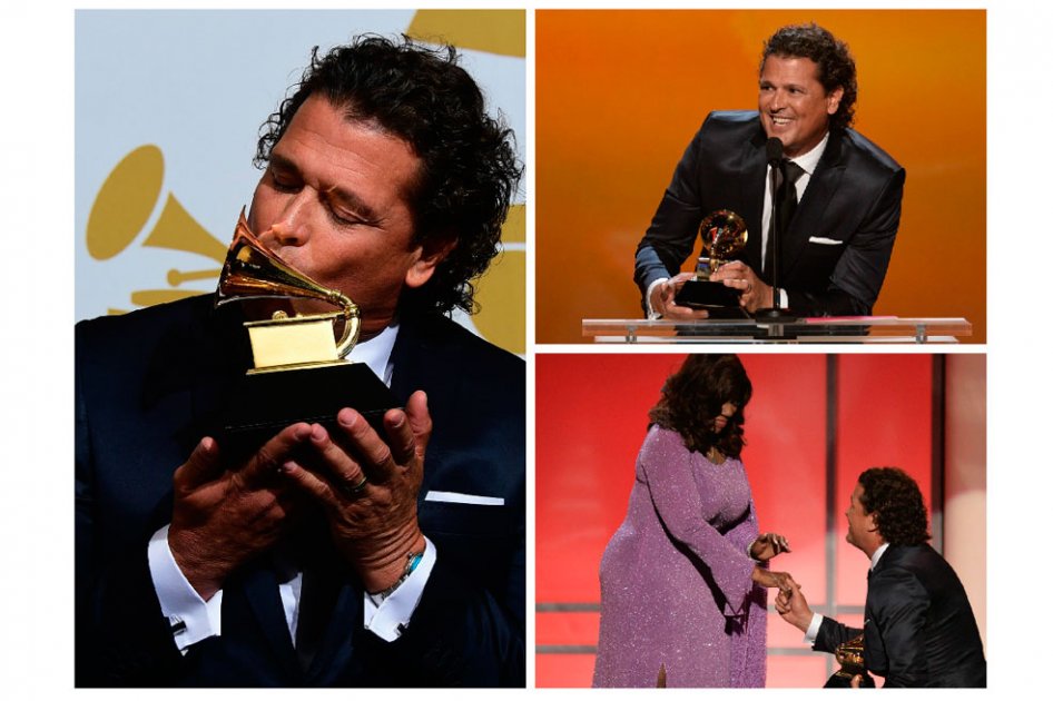 "Gracias a Colombia, un país grande y único": Carlos Vives al recibir el Grammy