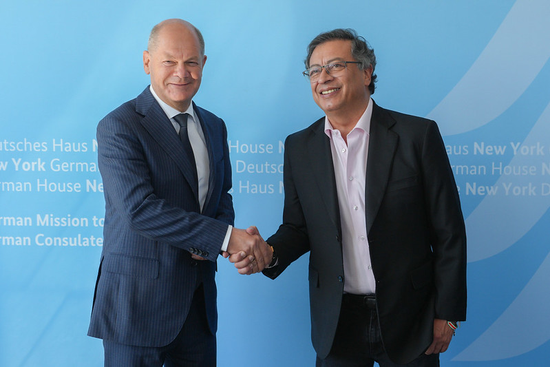 Petro se reunió con el canciller alemán, Olaf Scholz: ¿de qué hablaron?
