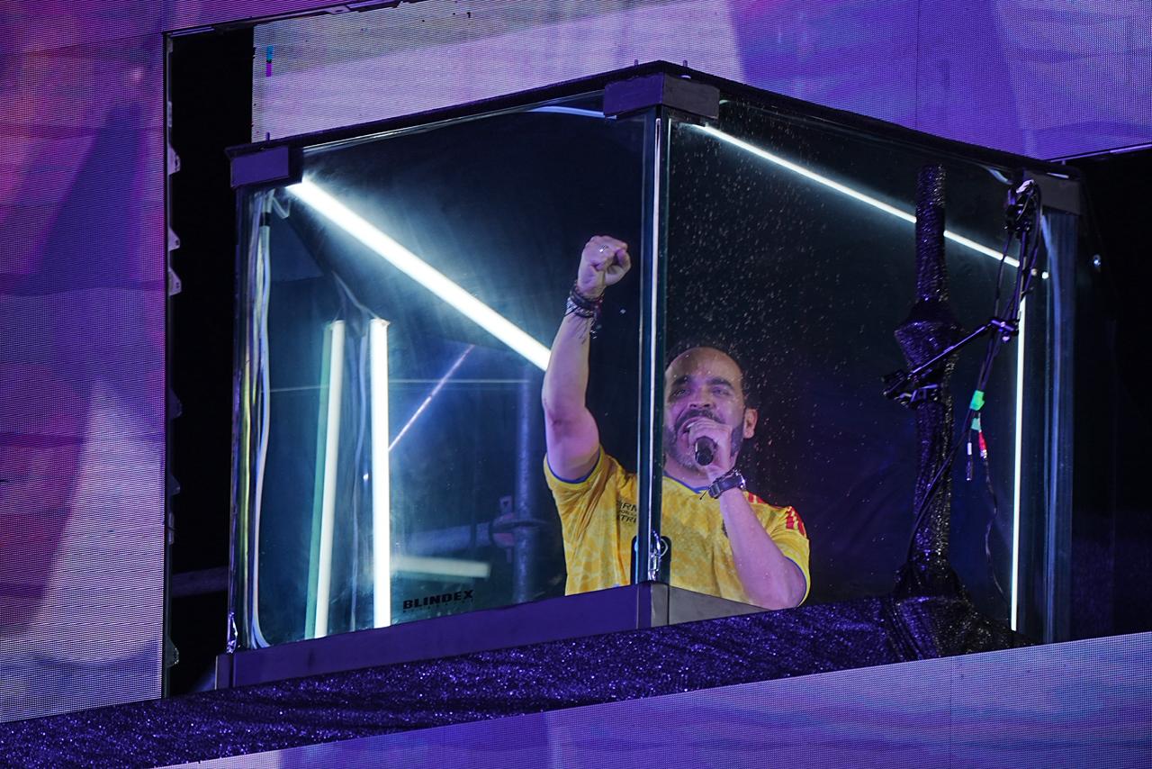 Abelardo de la Espriella recibió los resultados en Barranquilla.