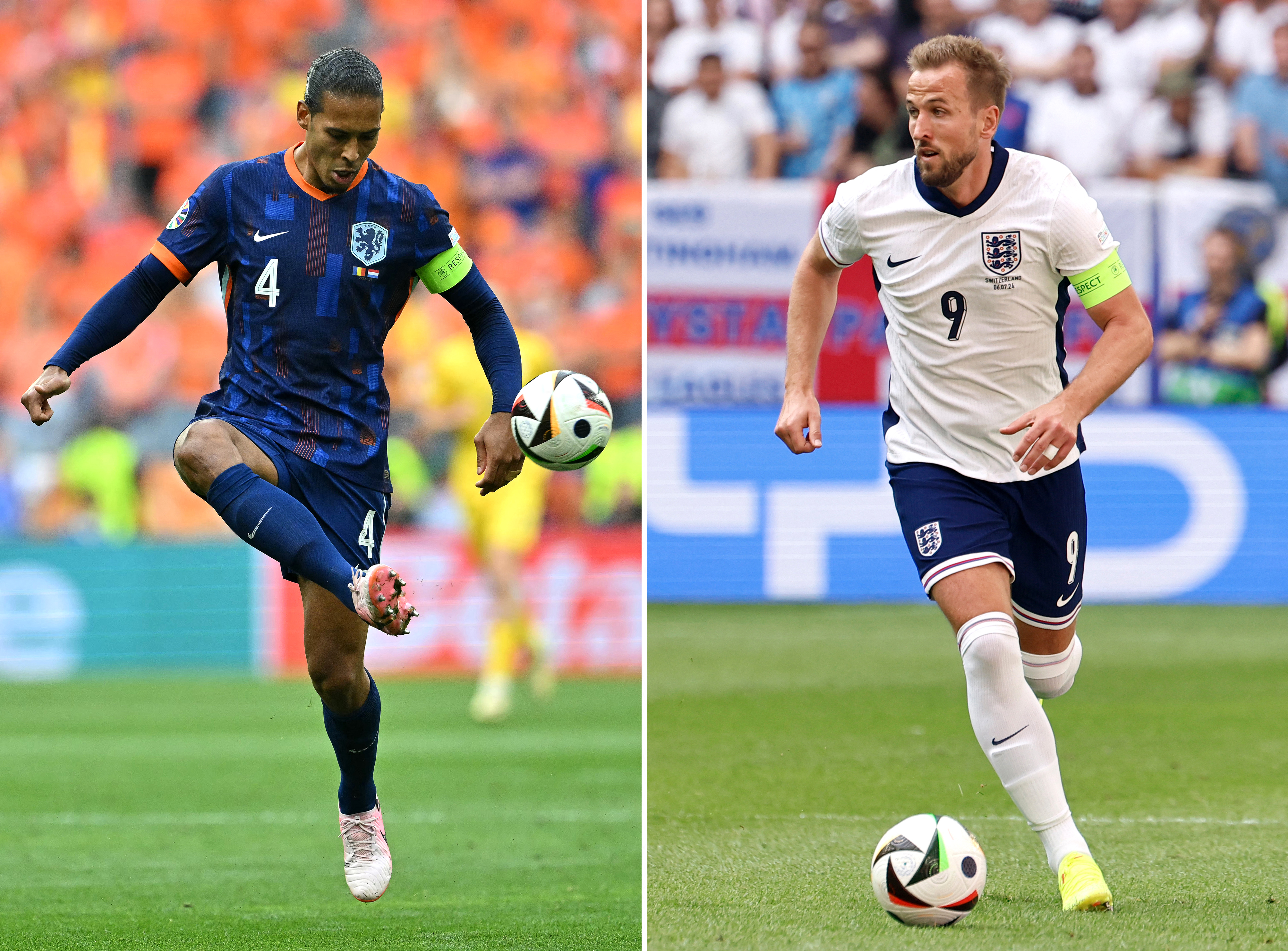 Países Bajos vs. Inglaterra en la Eurocopa 2024: hora y dónde ver en vivo