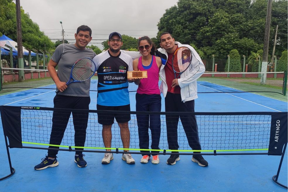 Róbinson Rodríguez, Andrés Arabia, Rosana Calao y Pedro Quintero.