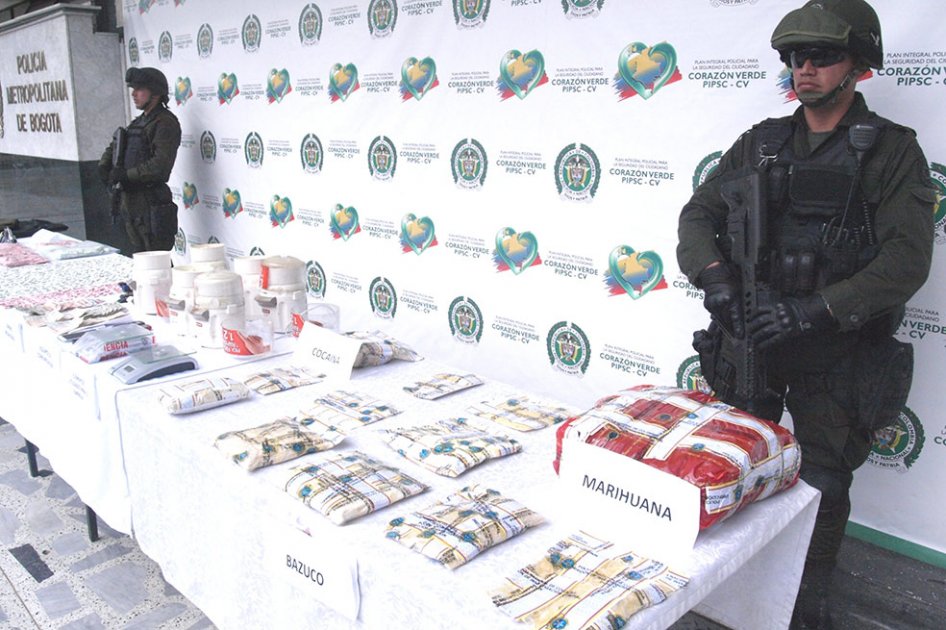 Cae la organización más grande de microtráfico de drogas en Bogotá