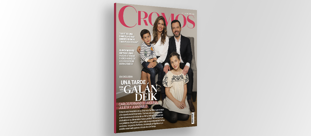 Carlos Fernando Galán y Carolina Deik