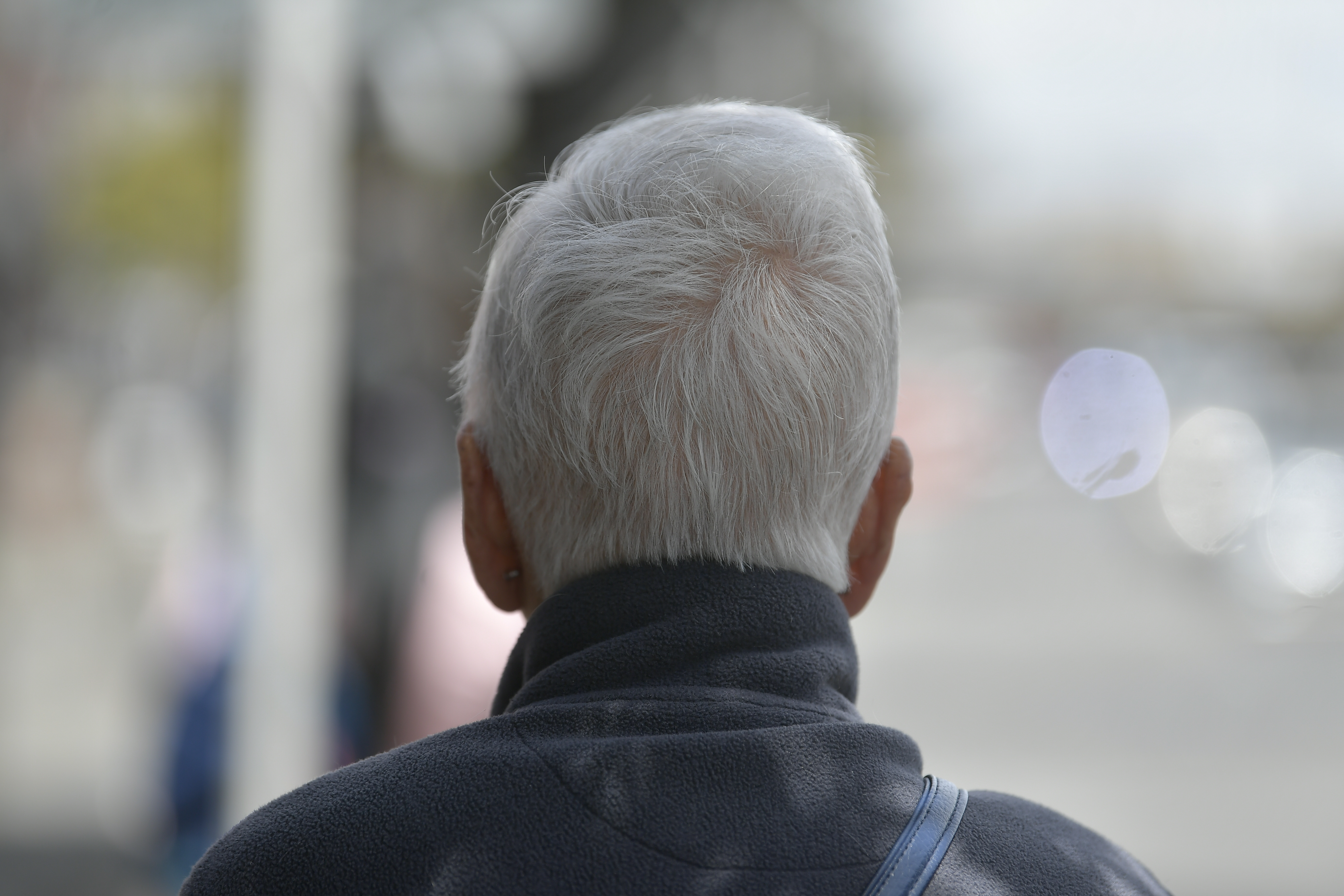 Personas de la tercera edad en Bogotá.