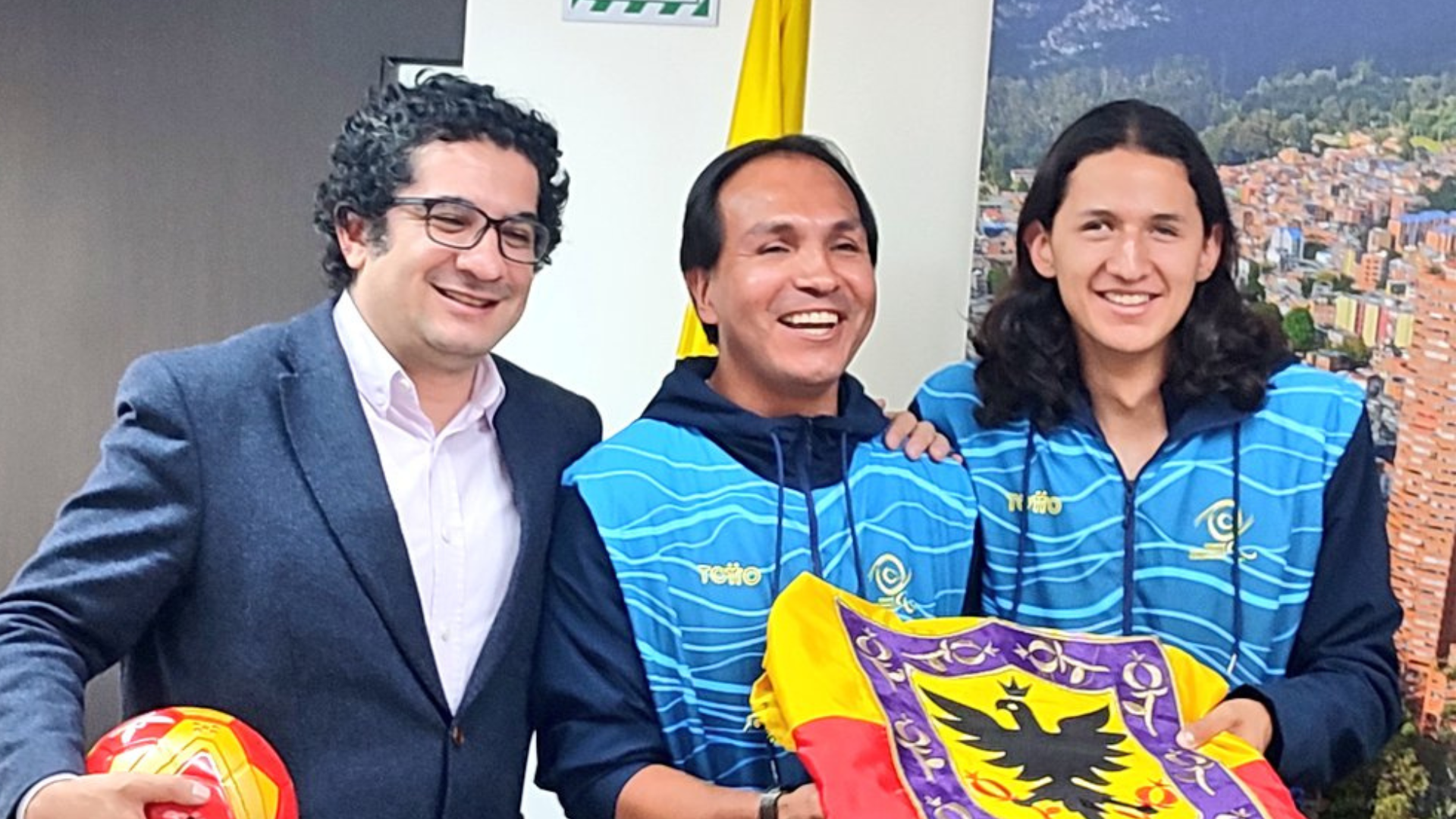 Tres deportistas bogotanos se alistan para representar al país en los Paralímpicos