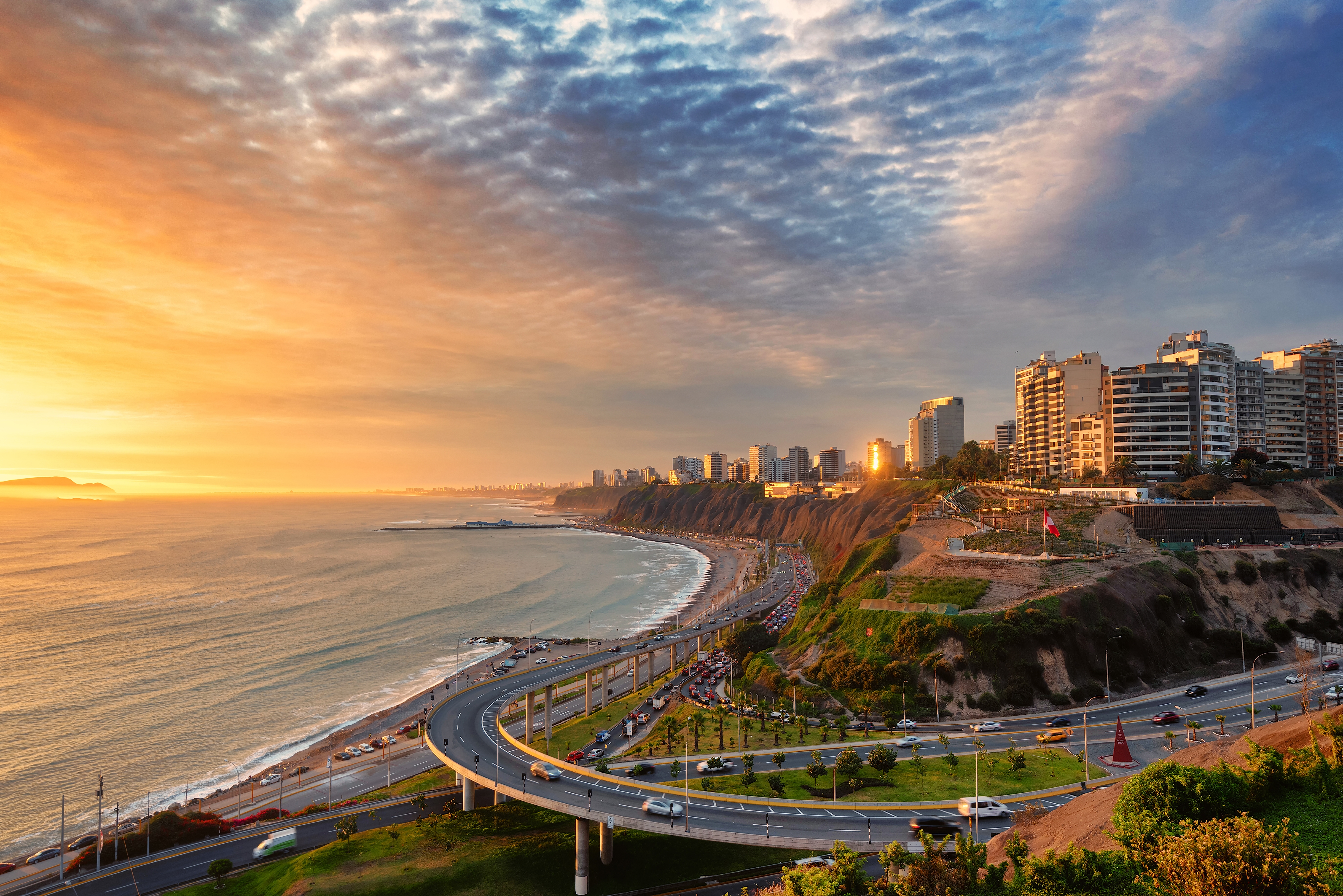 Lima se ha convertido en un importante destino para el turismo internacional.
