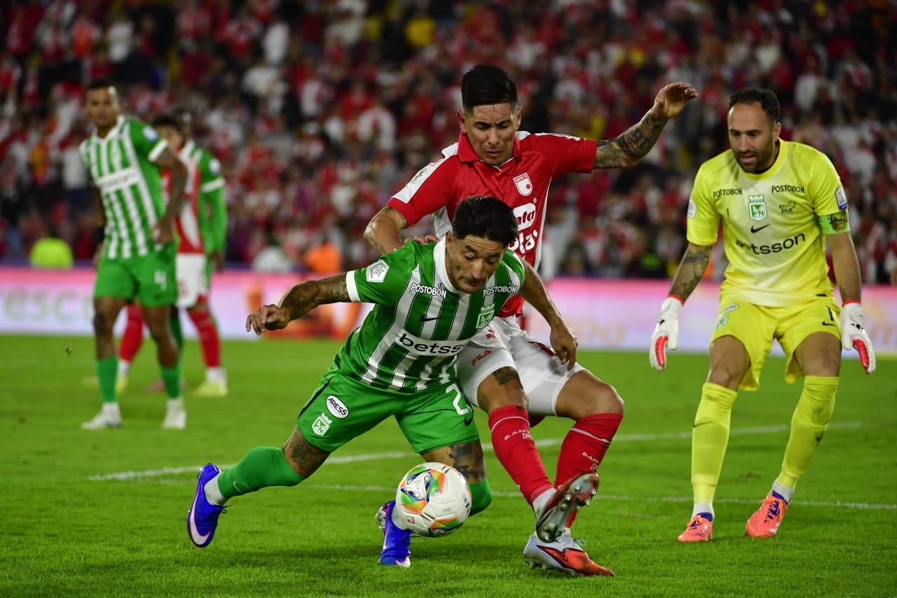 Liga BetPlay 2026: Santa Fe 1-2 Atlético Nacional