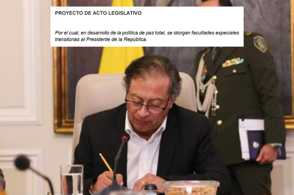 El presidente Gustavo Petro.