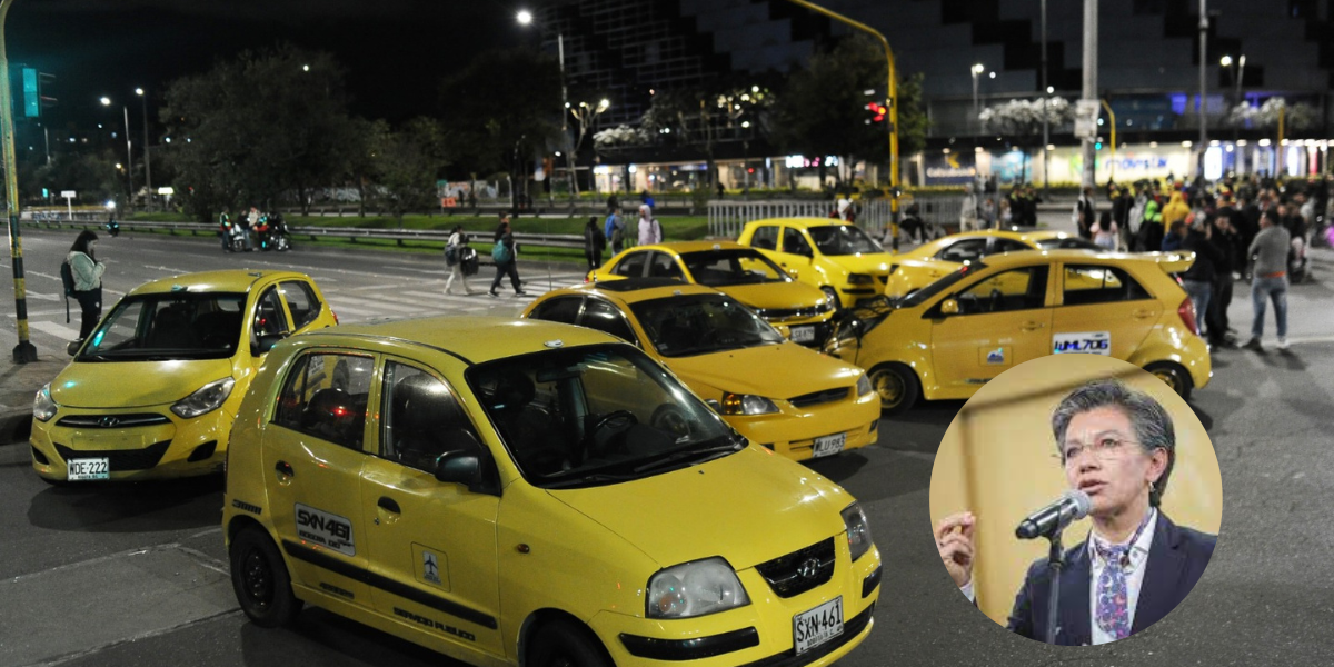 Claudia López pide investigar a Hugo Ospina por convocar “asonada” en paro de taxis