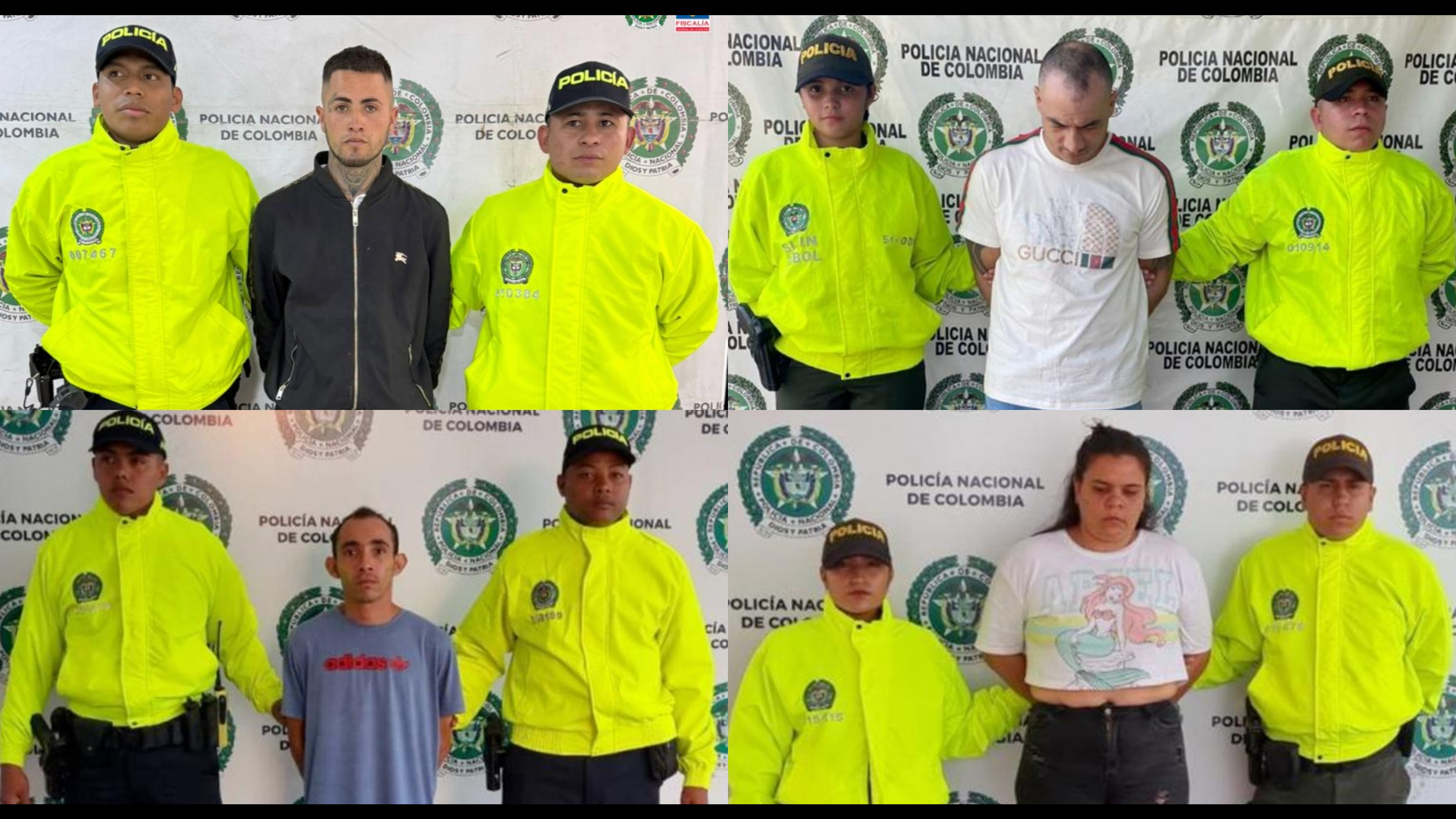 Imputados cuatro presuntos miembros del Clan del Golfo por asesinato en Bolívar