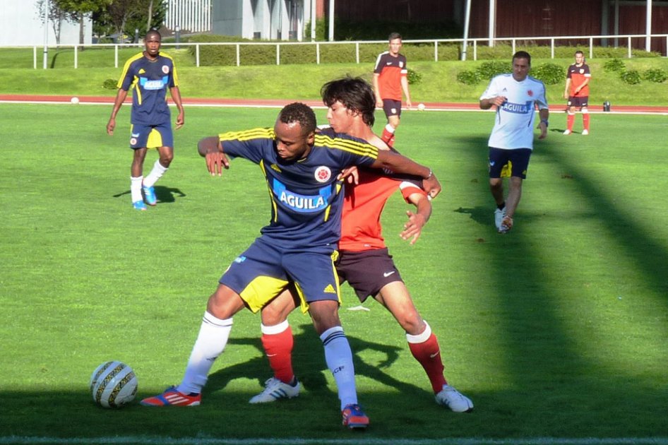 Colombia no pudo con equipo B del Atlético de Madrid